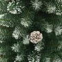 Schmaler künstlicher Weihnachtsbaum mit PVC-Stütze 180 cm von vidaXL, Weihnachtsbäume - Ref: Foro24-345166, Preis: 57,56 €, R...