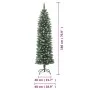 Schmaler künstlicher Weihnachtsbaum mit PVC-Stütze 180 cm von vidaXL, Weihnachtsbäume - Ref: Foro24-345166, Preis: 57,56 €, R...