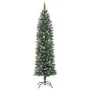 Narrow artificial Christmas tree with PVC support 210 cm by vidaXL, Christmas trees - Ref: Foro24-345167, Price: 70,40 €, Dis...