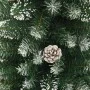 Narrow artificial Christmas tree with PVC support 210 cm by vidaXL, Christmas trees - Ref: Foro24-345167, Price: 70,40 €, Dis...