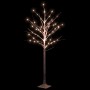 Weiße künstliche Birke mit 96 warmweißen LEDs 180 cm von vidaXL, Weihnachtsbäume - Ref: Foro24-345144, Preis: 63,07 €, Rabatt: %