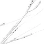 White artificial birch with 96 warm white LEDs 180 cm by vidaXL, Christmas trees - Ref: Foro24-345144, Price: 61,54 €, Discou...