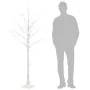 White artificial birch with 96 warm white LEDs 180 cm by vidaXL, Christmas trees - Ref: Foro24-345144, Price: 61,54 €, Discou...