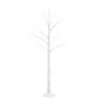 Weiße künstliche Birke mit 72 warmweißen LEDs 150 cm von vidaXL, Weihnachtsbäume - Ref: Foro24-345143, Preis: 43,20 €, Rabatt: %