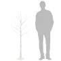 Abedul artificial blanco con 72 LEDs blanco cálido 150 cm de vidaXL, Arboles de navidad - Ref: Foro24-345143, Precio: 43,20 €...