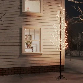 LED tree with cherry blossom 368 warm white LEDs 300 cm by vidaXL, Christmas trees - Ref: Foro24-345134, Price: 60,17 €, Disc...