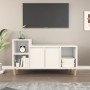 Weißer TV-Schrank aus Sperrholz, 100 x 35 x 55 cm von vidaXL, TV-Möbel - Ref: Foro24-821172, Preis: 65,17 €, Rabatt: %