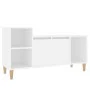 Weißer TV-Schrank aus Sperrholz, 100 x 35 x 55 cm von vidaXL, TV-Möbel - Ref: Foro24-821172, Preis: 64,35 €, Rabatt: %