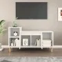 Weißer TV-Schrank aus Sperrholz, 100 x 35 x 55 cm von vidaXL, TV-Möbel - Ref: Foro24-821172, Preis: 64,35 €, Rabatt: %