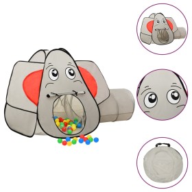 Tienda de juegos elefante gris 174x86x101 cm