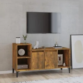 TV-Schrank aus geräuchertem Eichensperrholz, 100 x 35 x 55 cm von vidaXL, TV-Möbel - Ref: Foro24-821185, Preis: 62,29 €, Raba...