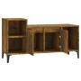 Mueble para TV madera contrachapada roble ahumado 100x35x55 cm de vidaXL, Muebles TV - Ref: Foro24-821185, Precio: 62,29 €, D...