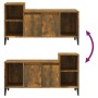 TV-Schrank aus geräuchertem Eichensperrholz, 100 x 35 x 55 cm von vidaXL, TV-Möbel - Ref: Foro24-821185, Preis: 63,07 €, Raba...