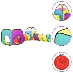 Mehrfarbiges Kinderspielzelt 190x264x90 cm von vidaXL, Spielzelte und Tunnel - Ref: Foro24-93683, Preis: 57,20 €, Rabatt: %