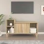 Mueble para TV madera contrachapada roble Sonoma 100x35x55 cm de vidaXL, Muebles TV - Ref: Foro24-821175, Precio: 65,04 €, De...