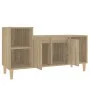 Sonoma Eiche Sperrholz TV-Ständer 100x35x55 cm von vidaXL, TV-Möbel - Ref: Foro24-821175, Preis: 65,04 €, Rabatt: %
