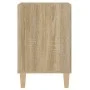Sonoma Eiche Sperrholz TV-Ständer 100x35x55 cm von vidaXL, TV-Möbel - Ref: Foro24-821175, Preis: 65,04 €, Rabatt: %