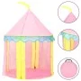 Tienda de juegos para niños rosa 100x100x127 cm de vidaXL, Tiendas y túneles de juego - Ref: Foro24-93680, Precio: 39,51 €, D...
