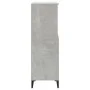 Aparador alto madera contrachapada gris hormigón 60x36x110 cm de vidaXL, Aparadores - Ref: Foro24-821232, Precio: 97,71 €, De...
