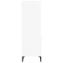 Aparador alto madera contrachapada blanco 40x36x110 cm de vidaXL, Aparadores - Ref: Foro24-821244, Precio: 69,80 €, Descuento: %