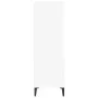Aparador alto madera contrachapada blanco 40x36x110 cm de vidaXL, Aparadores - Ref: Foro24-821244, Precio: 69,02 €, Descuento: %