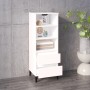 Aparador alto madera contrachapada blanco 40x36x110 cm de vidaXL, Aparadores - Ref: Foro24-821244, Precio: 69,80 €, Descuento: %