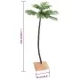 Artificial palm tree with 88 warm white LEDs 150 cm by vidaXL, Christmas trees - Ref: Foro24-345137, Price: 35,62 €, Discount: %