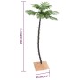Künstliche Palme mit 88 warmweißen LEDs 150 cm von vidaXL, Weihnachtsbäume - Ref: Foro24-345137, Preis: 42,36 €, Rabatt: %