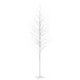 Abedul artificial blanco con 672 LEDs blanco cálido 400 cm de vidaXL, Arboles de navidad - Ref: Foro24-345147, Precio: 100,44...