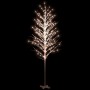 Weiße künstliche Birke mit 672 warmweißen LEDs 400 cm von vidaXL, Weihnachtsbäume - Ref: Foro24-345147, Preis: 101,42 €, Raba...