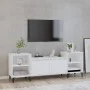 TV-Ständer Sperrholz weiß 160x35x55 cm von vidaXL, TV-Möbel - Ref: Foro24-821196, Preis: 92,73 €, Rabatt: %