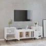 TV-Ständer Sperrholz weiß 160x35x55 cm von vidaXL, TV-Möbel - Ref: Foro24-821196, Preis: 92,73 €, Rabatt: %