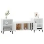 TV-Ständer Sperrholz weiß 160x35x55 cm von vidaXL, TV-Möbel - Ref: Foro24-821196, Preis: 92,73 €, Rabatt: %
