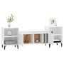 TV-Ständer Sperrholz weiß 160x35x55 cm von vidaXL, TV-Möbel - Ref: Foro24-821196, Preis: 94,09 €, Rabatt: %