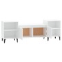 TV-Ständer Sperrholz weiß 160x35x55 cm von vidaXL, TV-Möbel - Ref: Foro24-821196, Preis: 94,09 €, Rabatt: %