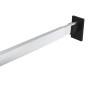 Teleskop-Garderobenstangen 4 Einheiten Silber 58-100 cm von vidaXL, Kommoden-Organizer und Bar-Kleiderbügel - Ref: Foro24-310...