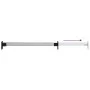 Telescopic wardrobe rails 4 units silver 58-100 cm by vidaXL, Dresser Organizers and Bar Hangers - Ref: Foro24-3102979, Price...