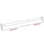 Teleskop-Garderobenstangen 4 Einheiten Silber 58-100 cm von vidaXL, Kommoden-Organizer und Bar-Kleiderbügel - Ref: Foro24-310...