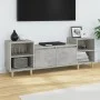 Concrete gray plywood TV cabinet 160x35x55 cm by vidaXL, TV Furniture - Ref: Foro24-821192, Price: 86,33 €, Discount: %