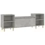 Concrete gray plywood TV cabinet 160x35x55 cm by vidaXL, TV Furniture - Ref: Foro24-821192, Price: 86,33 €, Discount: %