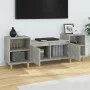 Concrete gray plywood TV cabinet 160x35x55 cm by vidaXL, TV Furniture - Ref: Foro24-821192, Price: 86,33 €, Discount: %