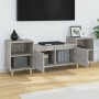 Mueble para TV madera contrachapada gris hormigón 160x35x55 cm de vidaXL, Muebles TV - Ref: Foro24-821192, Precio: 89,71 €