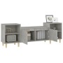 TV-Schrank aus betongrauem Sperrholz, 160 x 35 x 55 cm von vidaXL, TV-Möbel - Ref: Foro24-821192, Preis: 89,79 €, Rabatt: %