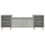 TV-Schrank aus betongrauem Sperrholz, 160 x 35 x 55 cm von vidaXL, TV-Möbel - Ref: Foro24-821192, Preis: 89,79 €, Rabatt: %