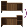 TV-Schrank aus braunem Eichensperrholz, 100 x 35 x 55 cm von vidaXL, TV-Möbel - Ref: Foro24-821187, Preis: 60,12 €, Rabatt: %