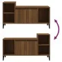 TV-Schrank aus braunem Eichensperrholz, 100 x 35 x 55 cm von vidaXL, TV-Möbel - Ref: Foro24-821187, Preis: 59,45 €, Rabatt: %