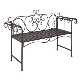 Gartenbank aus gealtertem braunem Stahl, 132 cm von vidaXL, Gartenbänke - Ref: Foro24-40716, Preis: 153,52 €, Rabatt: %
