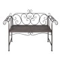 Gartenbank aus gealtertem braunem Stahl, 132 cm von vidaXL, Gartenbänke - Ref: Foro24-40716, Preis: 152,76 €, Rabatt: %
