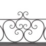 Gartenbank aus gealtertem braunem Stahl, 132 cm von vidaXL, Gartenbänke - Ref: Foro24-40716, Preis: 152,76 €, Rabatt: %