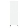 Aparador alto madera contrachapada blanco 60x36x110 cm de vidaXL, Aparadores - Ref: Foro24-821228, Precio: 98,51 €, Descuento: %